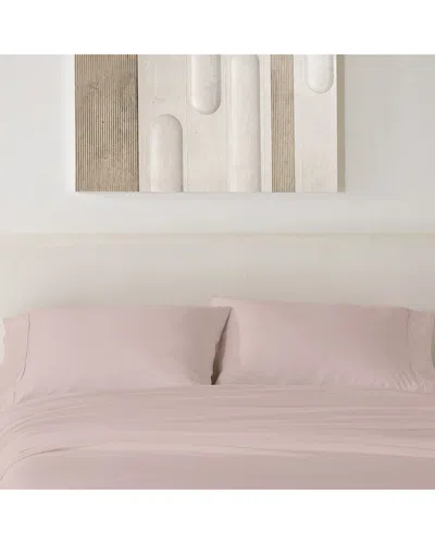 Jennifer Adams 132 Gsm Thread Count Lux Pillowcase Set In Brown