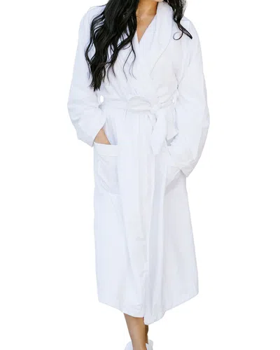 Jennifer Adams 132 Gsm Thread Count Ultra Soft Plush Bathrobe