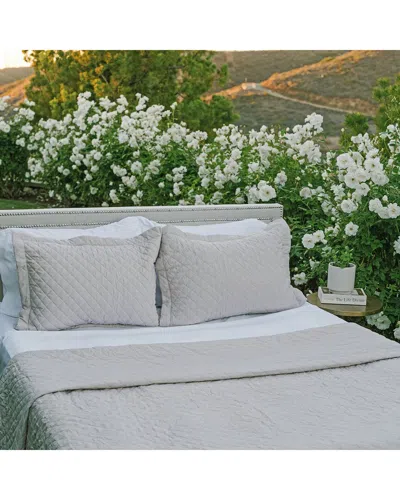 Jennifer Adams Eternal Solana Quilt Set In Gray
