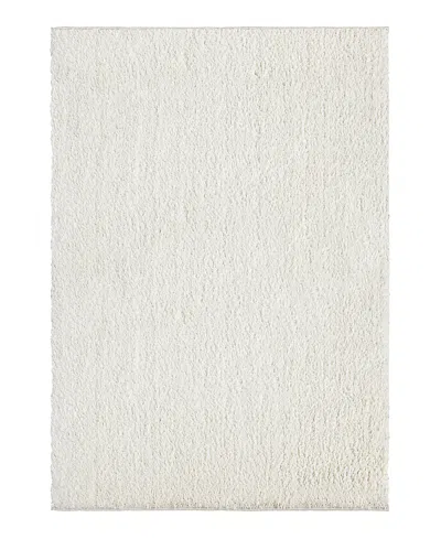 Jennifer Adams Home Orian Cotton Tail Solid Area Rug, 3'11 X 5'5 In White