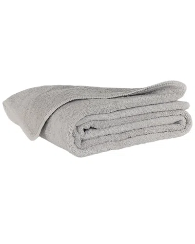 Jennifer Adams Lago Cotton Bath Towel In Gray