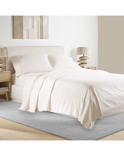 Jennifer Adams Lux Ultra Soft Bonus Sheet Set In White