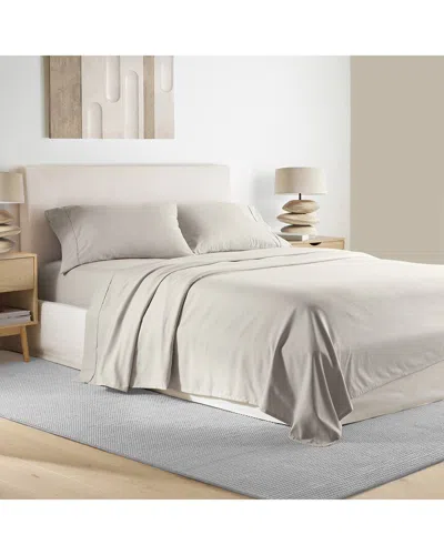 Jennifer Adams Lux Ultra Soft Sheet Set In Gray