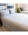 Jennifer Adams Lux Ultra Soft Sheet Set In Gray