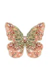 Jennifer Behr Absolem Crystal Butterfly Hair Clip In Multi