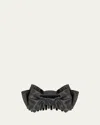 Jennifer Behr Agatha Jaw Clip In Black