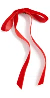 Jennifer Behr Aida Bow Barrette Ruby In Ruby