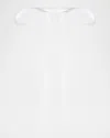 Jennifer Behr Aida Velvet Bow Barrette In Cream