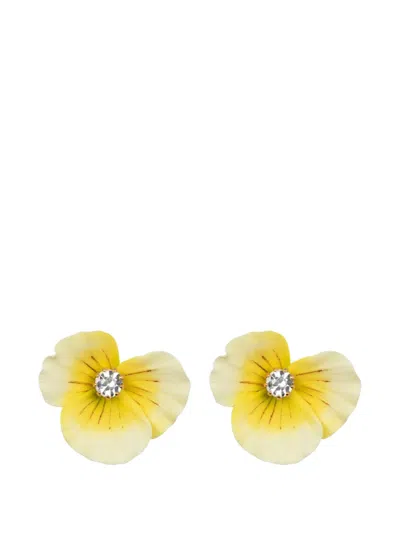 Jennifer Behr Aleah Flower-shaped Stud Earrings In Multi