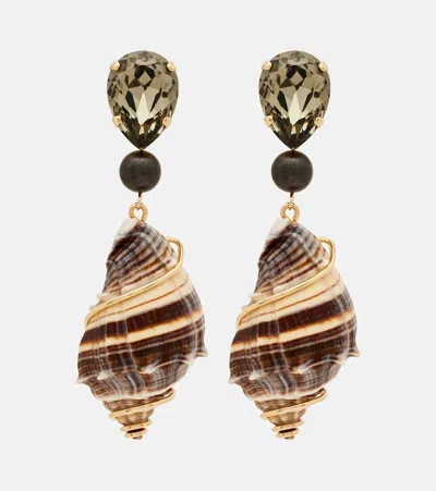 Jennifer Behr Alon Crystal-embellished Earrings In Multi