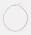 Jennifer Behr Amani Beaded Necklace In Pink