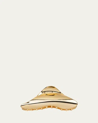 Jennifer Behr Amira Steel Jaw Clip In Yellow