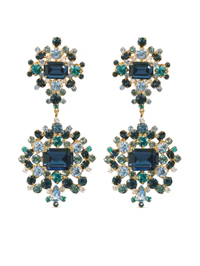 Jennifer Behr Angelica Earrings In Blue
