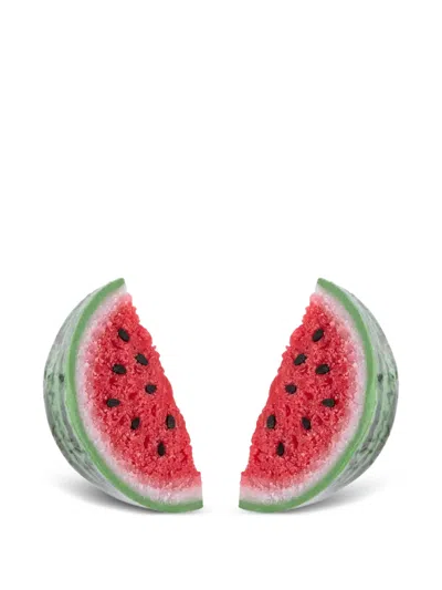 Jennifer Behr Anguria Watermelon Earrings In Red
