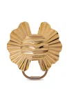 Jennifer Behr Anita Scrunchie In Gold