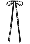 Jennifer Behr Annalee Bow Barrette In Black,white