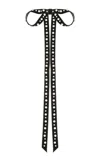 Jennifer Behr Annalee Bow Barrette In Black,white