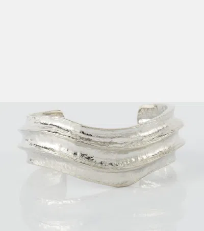 Jennifer Behr Anselm Spiral Cuff Bracelet In Silver