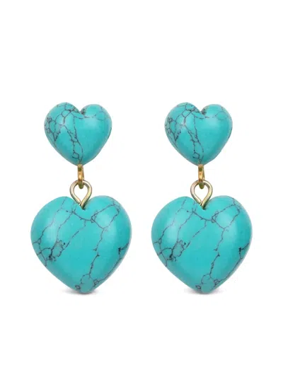Jennifer Behr Arely Earrings In Blue