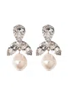 Jennifer Behr Aren Earrings In White