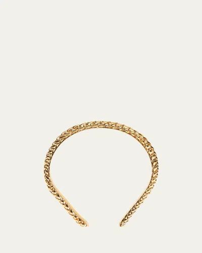 Jennifer Behr Ari Gold Plated Chain Headband