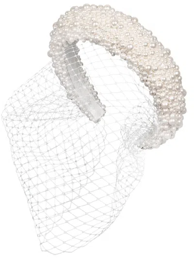 Jennifer Behr Bailey Headband In White