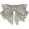 Jennifer Behr Belle Bow Crystal-embellished Barrette In Crystal