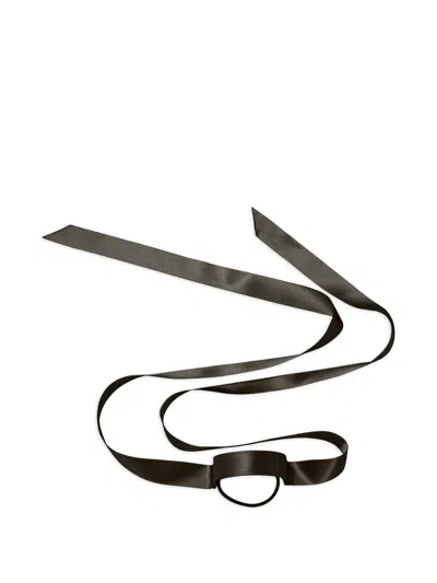 Jennifer Behr Belle Hair Ribbon In Black