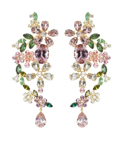 Jennifer Behr Bellemy Earrings In Pink