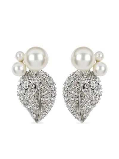 Jennifer Behr Blanca Earrings In Metallic
