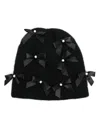 Jennifer Behr Bow Beanie In Black