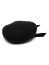 Jennifer Behr Bow Beret In Black