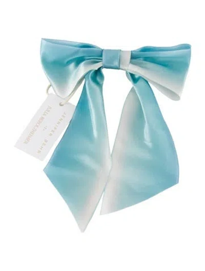 Pre-owned Jennifer Behr Bow Hair Clip W/tags In Blue