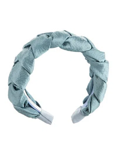 Pre-owned Jennifer Behr Braided Headband In Blue
