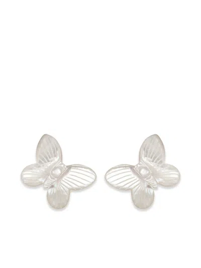 Jennifer Behr Bree Butterfly Earrings In Neutrals