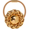 Jennifer Behr Brooke Ponytail Wrap In Gold