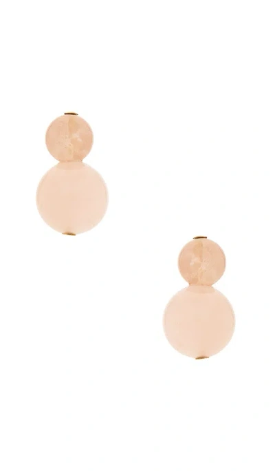 Jennifer Behr Cara Earrings In Pink