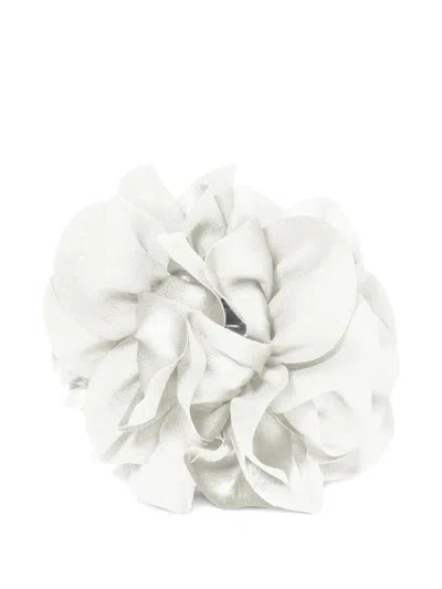 Jennifer Behr Carly Claw Clip In White