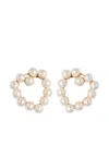 Jennifer Behr Carly Earrings In White