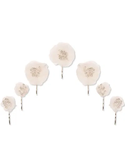 Jennifer Behr Chantrell Bobby Pin (set Of Seven) In Neutrals