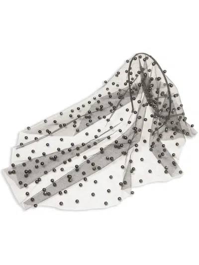 Jennifer Behr Chiara Veil In Black