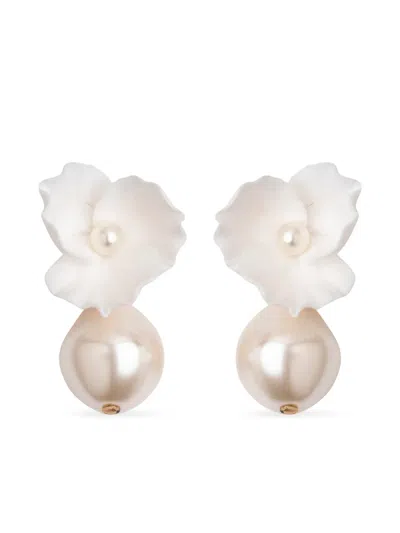 Jennifer Behr Clarabel Earrings In ニュートラル