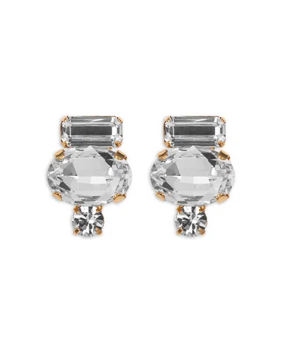 Jennifer Behr Cleo Earrings In White