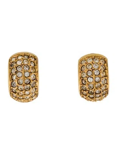 Pre-owned Jennifer Behr Crystal Earrings In Multi