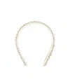 Jennifer Behr Crystal Embellished Headband In Cryst