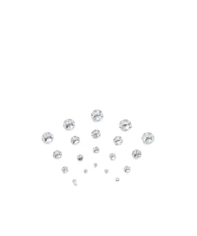 Jennifer Behr Crystal Hair Magnets In Gray