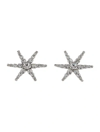 Pre-owned Jennifer Behr Crystal Polaris Stud Earrings In Multi