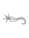 Jennifer Behr Crystal Starla Brooch In Silver