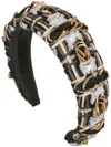 Jennifer Behr Dakota Headband In Black