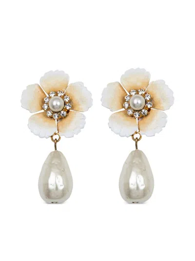 Jennifer Behr Deborah Earrings In Neutrals